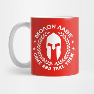 Mod.30 Molon Labe Greek Spartan Mug